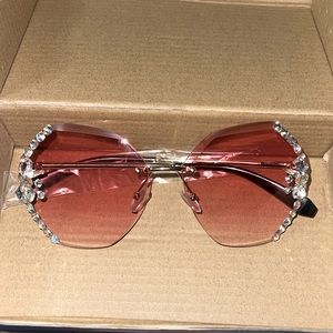 Rhinestone sunglasses